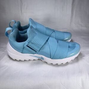 NIKE AIR ZOOM GIMMIE GOLF SHOE 875849 400 Women's Slip-on Sneaker Blue SZ 9